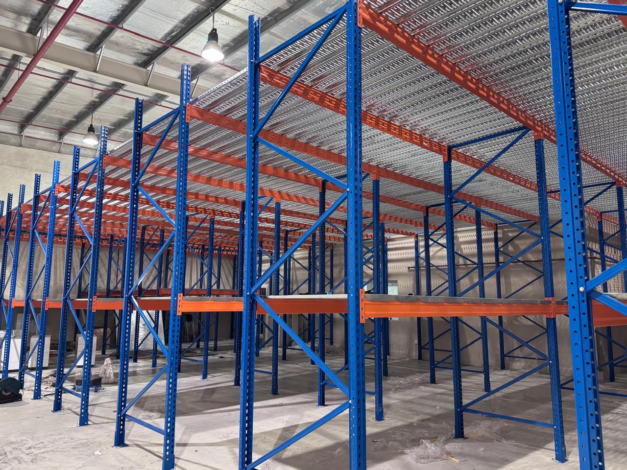 Mezzanine Floor with GI Gratings